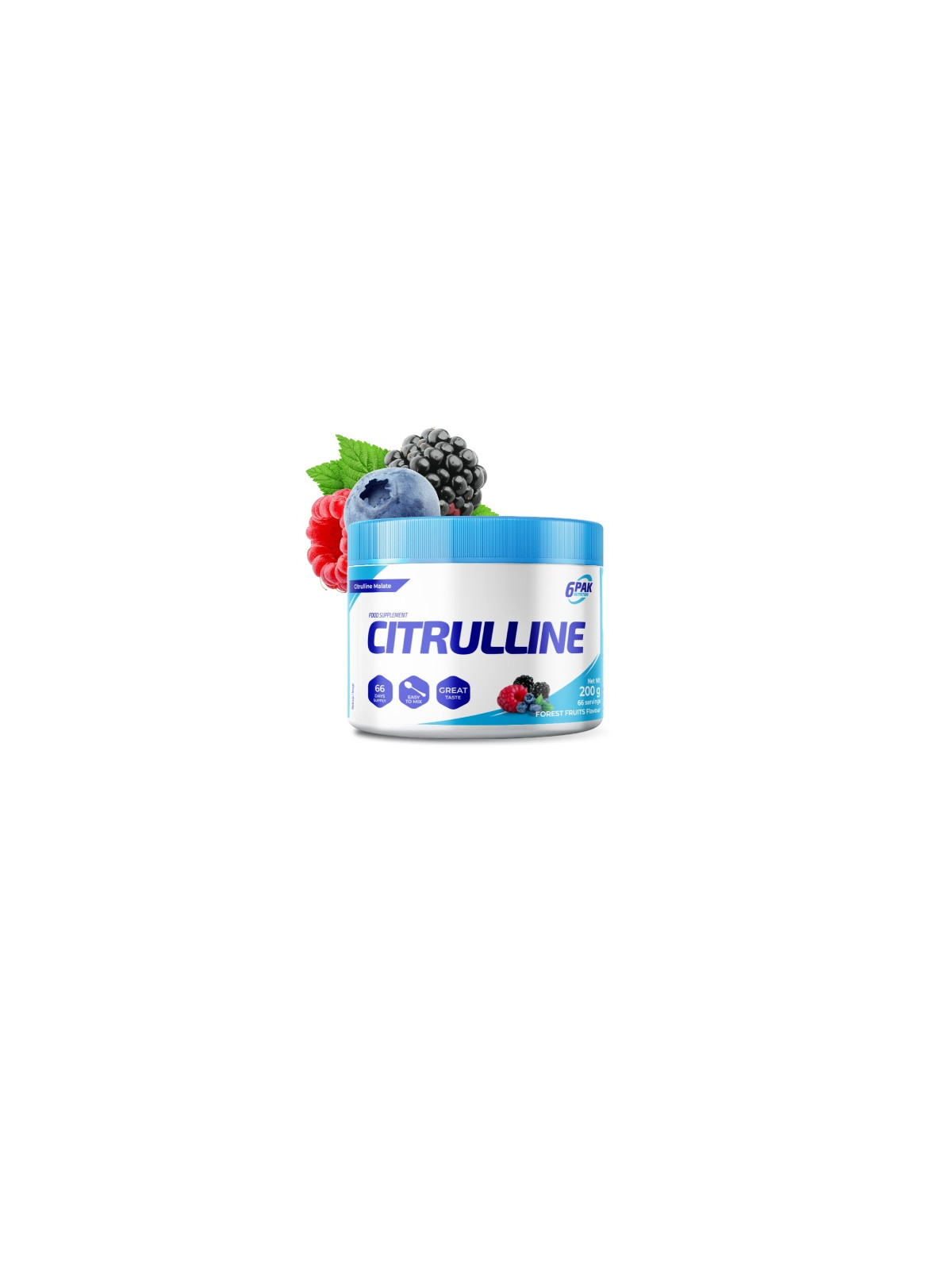 Citrulline - Cytrulina w proszku - 200g - Forest Fruit
