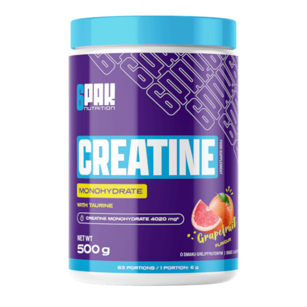 Creatine Monohydrate 500g | Kreatyna W Proszku | Sklep 6PAK Nutrition