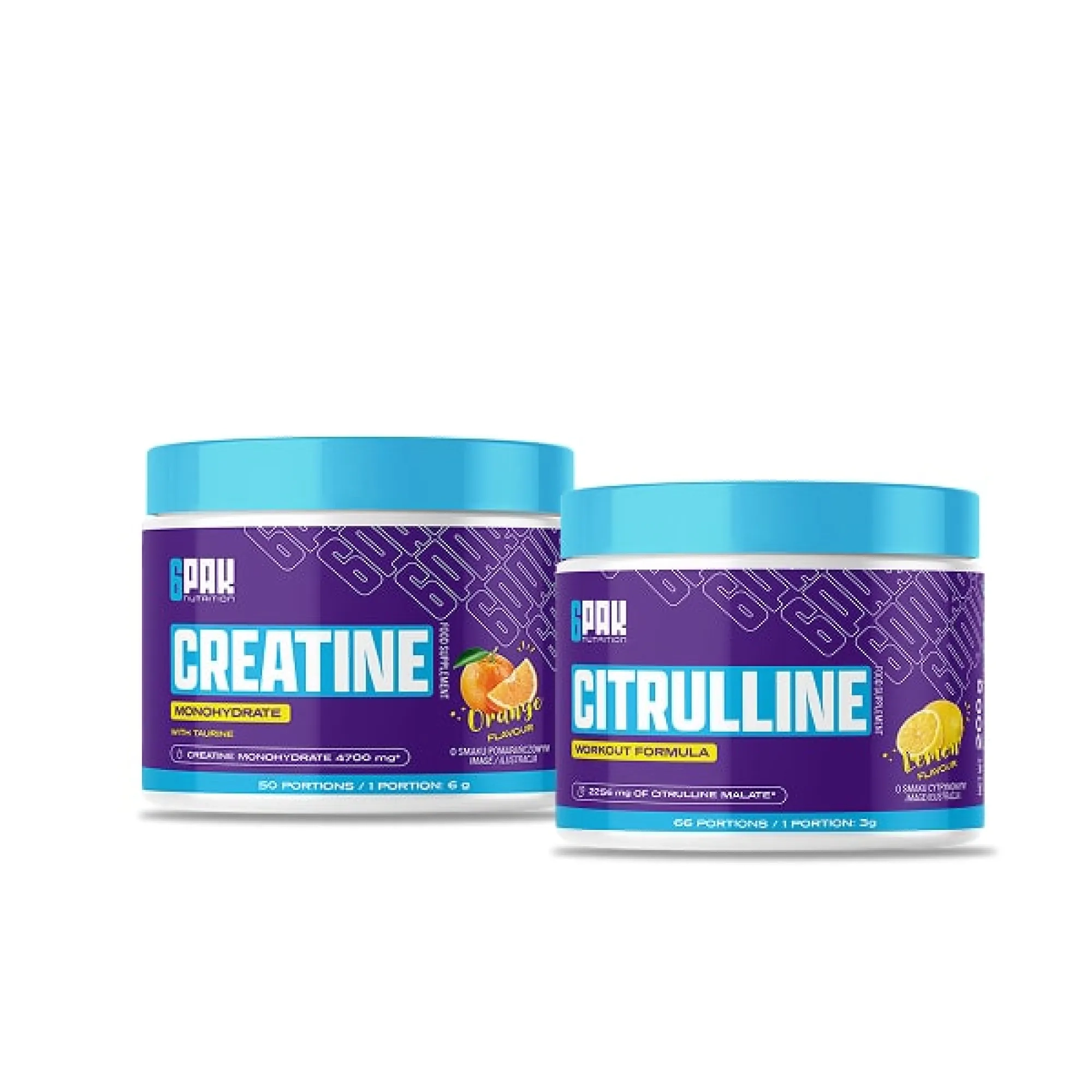 Zestaw Kreatyna & Cytrulina | Sklep 6PAK Nutrition