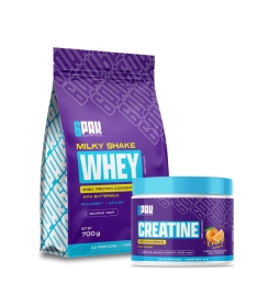 Pyszne Milky Shake Whey w zestawie z kreatyną | Sklep 6PAK Nutrition