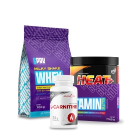 Zestaw na REDUKCJĘ | Białko, spalacz, L-karnityna | Sklep 6PAK Nutrition