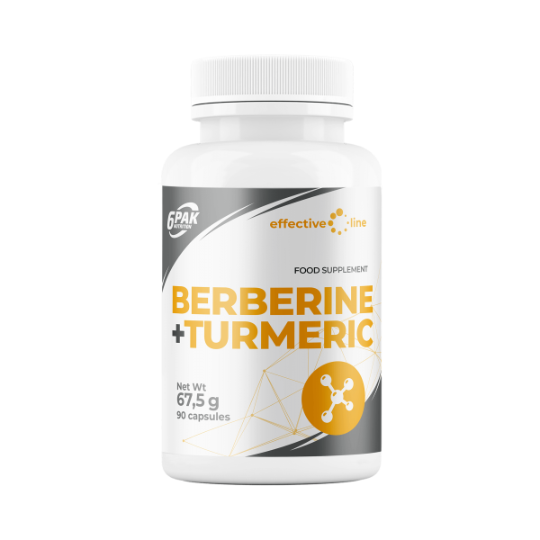Berberine + Turmeric - 90 kaps. Berberine + Turmeric - 90 kaps.