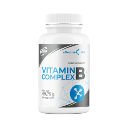 Vitamin B Complex - 90 kapsułki | B kompleks | Sklep 6PAK Nutrition