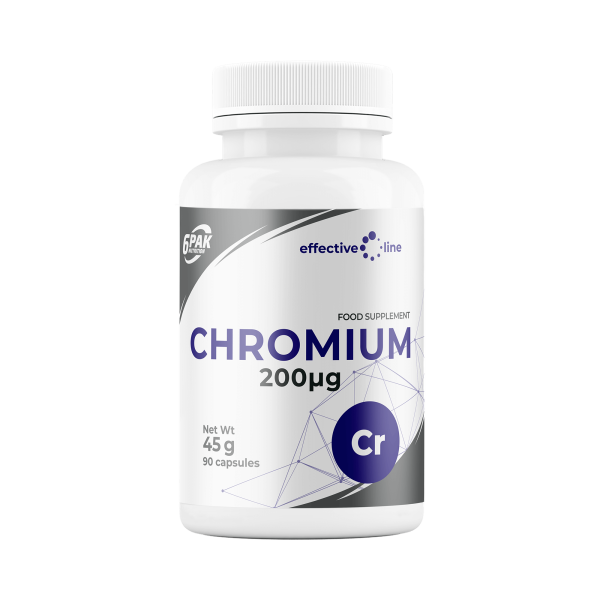 Chromium - Chrom w kapsułkach - 90 kaps. Chromium - Chrom w kapsułkach - 90 kaps.