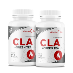 CLA + Green Tea - Zestaw Dwóch Opakowań