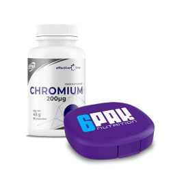 Chrom + Pillbox | Sklep 6PAK Nutrition