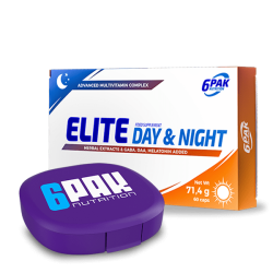 Vitamin Elite Day & Night + Pillbox | Sklep 6PAK Nutrition