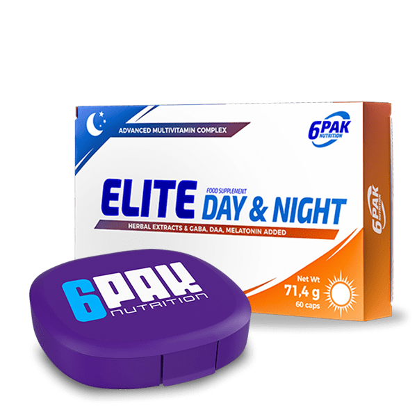 Vitamin Elite Day & Night + Pillbox | Sklep 6PAK Nutrition Vitamin Elite Day & Night + Pillbox | Sklep 6PAK Nutrition