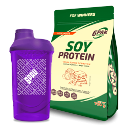 Białko Sojowe + Shaker | Sklep 6PAK Nutrition