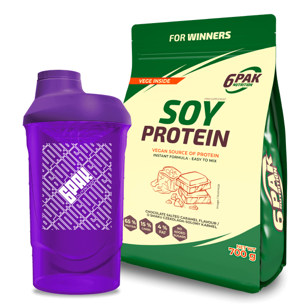 Białko Sojowe + Shaker | Sklep 6PAK Nutrition Białko Sojowe + Shaker | Sklep 6PAK Nutrition