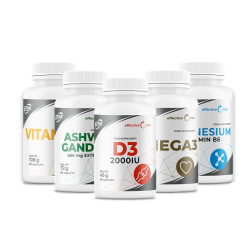 Promocyjny zestaw witamin, minerałów i adaptogenów | Sklep 6PAK Nutrition