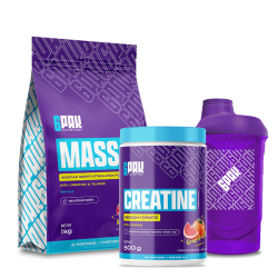 Zestaw na masę i siłę mięśniową | Gainer | Kreatyna | Sklep 6PAK Nutrition