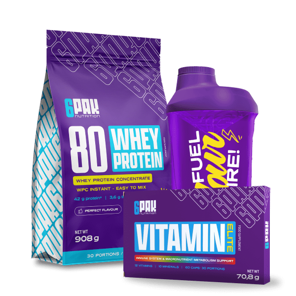 Białko i witaminy dla kobiet + shaker | Sklep 6PAK Nutrition