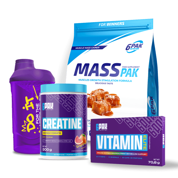Odżywki na masę | Gainer | Kreatyna | Sklep 6PAK Nutrition