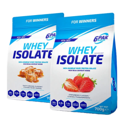 Whey Isolate - 2x700g | Izolat białka | Sklep 6PAK Nutrition