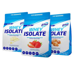 Whey Isolate - 3x1800g | Izolat białka | Sklep 6PAK Nutrition