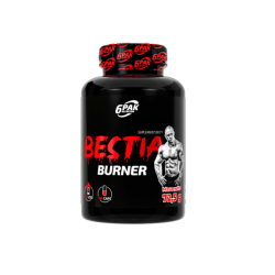 BESTIA Burner - 100 kaps. | Spalacz tłuszczu | Sklep 6PAK Nutrition