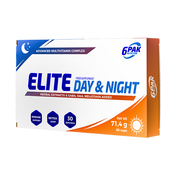Vitamin Elite Day & Night - 60 kaps. | Sklep 6PAK Nutrition Vitamin Elite Day & Night - 60 kaps. | Sklep 6PAK Nutrition