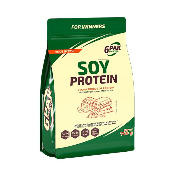 Soy Protein - 700g | Izolat białka sojowego | Sklep 6PAK Nutrition