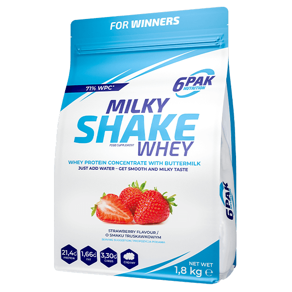 Odżywka białkowa Milky Shake Whey - 1800g | Białko | Sklep 6PAK Odżywka białkowa Milky Shake Whey - 1800g | Białko | Sklep 6PAK