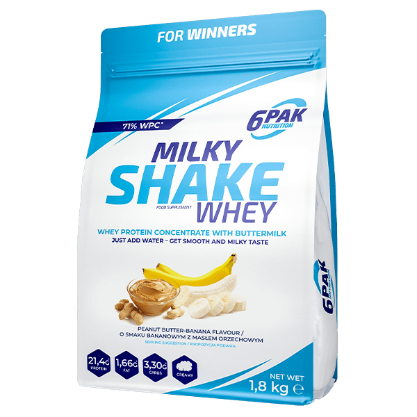 Odżywka białkowa Milky Shake Whey - 1800g | Białko | Sklep 6PAK Odżywka białkowa Milky Shake Whey - 1800g | Białko | Sklep 6PAK