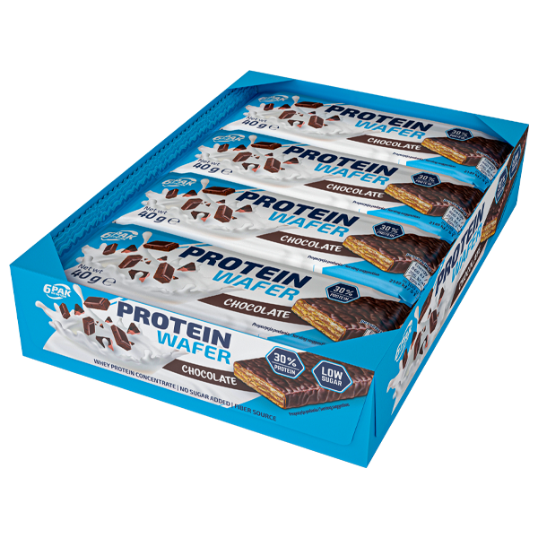 Protein Wafer 12 szt. | Całe opakowanie wafelków | Sklep 6PAK Nutrition Protein Wafer 12 szt. | Całe opakowanie wafelków | Sklep 6PAK Nutrition