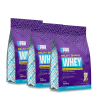 Białko Milky Shake Whey - 3x700g | Zestaw trzech smaków | Sklep 6PAK