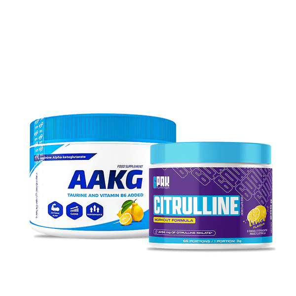 Zestaw Ekstremalna Pompa | AAKG & Cytrulina | Sklep 6PAK Nutrition Zestaw Ekstremalna Pompa | AAKG & Cytrulina | Sklep 6PAK Nutrition