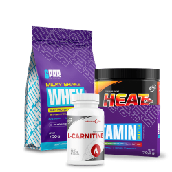 Zestaw na REDUKCJĘ | Białko, spalacz, L-karnityna | Sklep 6PAK Nutrition