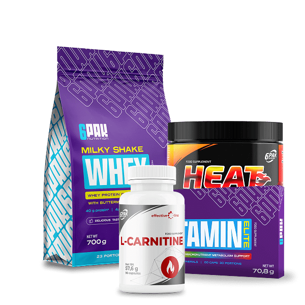 Zestaw na REDUKCJĘ | Białko, spalacz, L-karnityna | Sklep 6PAK Nutrition Zestaw na REDUKCJĘ | Białko, spalacz, L-karnityna | Sklep 6PAK Nutrition