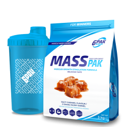 MASS PAK - Gainer z kreatyną - 5 kg + Shaker | Sklep 6PAK Nutrition