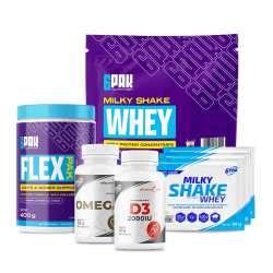 Zestaw dla Niej | 6PAK Nutrition | Kolagen Białko Omega 3 Witamina D3