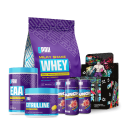 Zestaw na Progres | 6PAK Nutrition | Białko Cytrulina Przedtreningówka