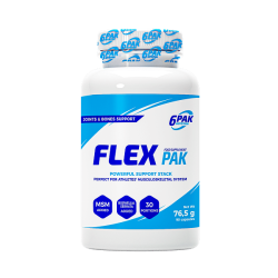 Suplement na stawy FLEX PAK - 90 kaps. | Kolagen | Sklep 6PAK Nutrition