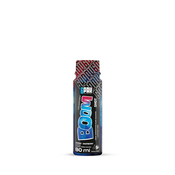 Przedtreningówka Boom Shot BOX - 12x80ml | Sklep 6PAK Nutrition Przedtreningówka Boom Shot BOX - 12x80ml | Sklep 6PAK Nutrition