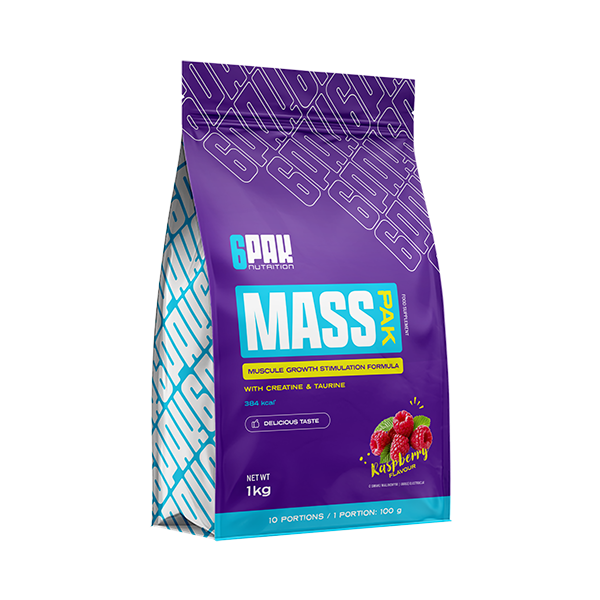 MASS PAK - 1 kg | Gainer z kreatyną | 10 porcji | Sklep 6PAK Nutrition MASS PAK - 1 kg | Gainer z kreatyną | 10 porcji | Sklep 6PAK Nutrition