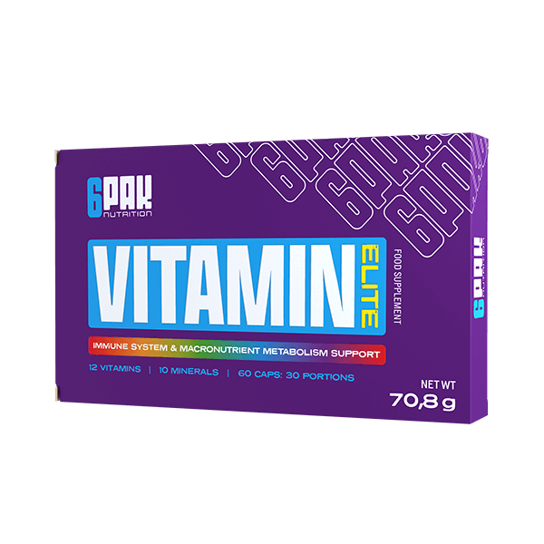 Vitamin Elite - 60 kaps. | Witaminy i minerały | Sklep 6PAK Nutrition Vitamin Elite - 60 kaps. | Witaminy i minerały | Sklep 6PAK Nutrition