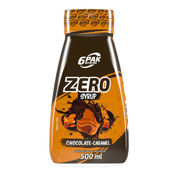 6PAK Syrup ZERO Chocolate-Caramel - 500 ml | SOS ZERO | Sklep 6PAK Nutrition 6PAK Syrup ZERO Chocolate-Caramel - 500 ml | SOS ZERO | Sklep 6PAK Nutrition
