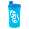 Shaker Niebieski 700 ml | TRAIN EAT SLEEP REPEAT | Sklep 6PAK Nutrition