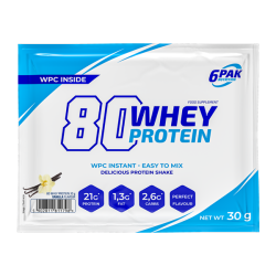 Białko 80 Whey Protein - 30g [Próbka] | Sklep 6PAK Nutrition