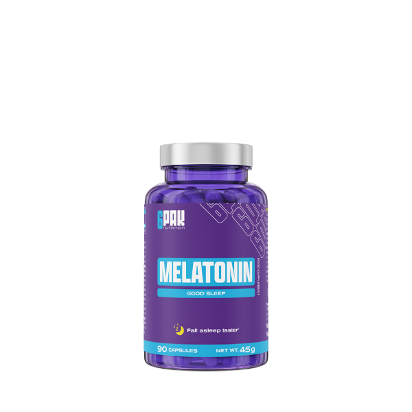 Melatonina - 90 kapsułek | Ułatwia zasypianie | Sklep 6PAK Nutrition