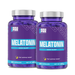 Melatonina - Zestaw Dwóch Opakowań | Sklep 6PAK Nutrition