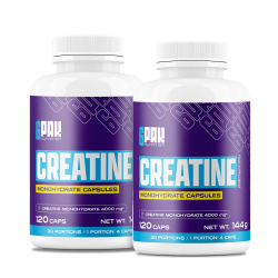 Creatine | Kreatyna monohydrat | Dwa opakowania | Sklep 6PAK Nutrition