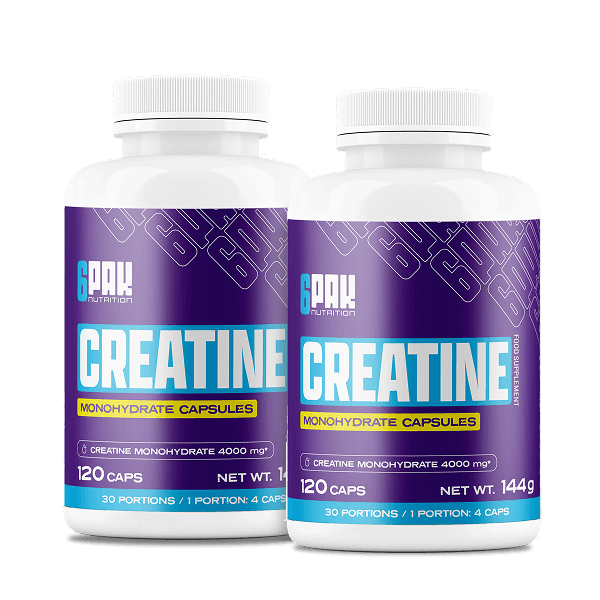Creatine | Kreatyna monohydrat | Dwa opakowania | Sklep 6PAK Nutrition