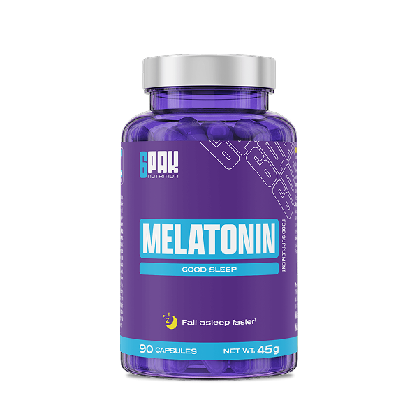 Melatonina - 90 kapsułek | Ułatwia zasypianie | Sklep 6PAK Nutrition