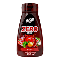 Sauce ZERO Gypsy - 500 ml | Sos bez dodatku cukru | Sklep 6PAK Nutrition