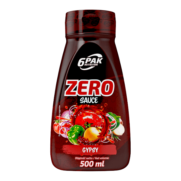 Sauce ZERO Gypsy - 500 ml | Sos bez dodatku cukru | Sklep 6PAK Nutrition Sauce ZERO Gypsy - 500 ml | Sos bez dodatku cukru | Sklep 6PAK Nutrition