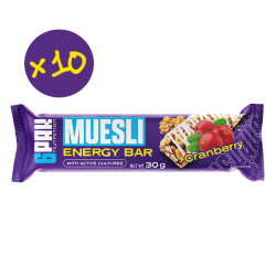 Zestaw 10 batonów energetycznych Muesli Energy Bar