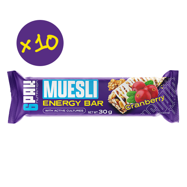 Zestaw 10 batonów energetycznych Muesli Energy Bar