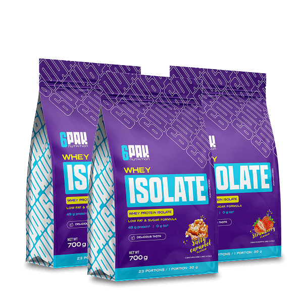 Whey Isolate - 3x700g | Izolat białka | Sklep 6PAK Nutrition Whey Isolate - 3x700g | Izolat białka | Sklep 6PAK Nutrition